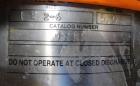 Used Feldmeier Jacketed Tank, Approximate 650 Gallons, 304 Stainless Steel, Ver