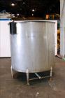 Used Filpaco Product Tank, 800 Gallon, 304 Stainless Steel, Vertical. 64