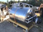 Used- Grace/Rietz 700 Gallon Jacketed Processing Tank/Kettle with Sweep Mixer