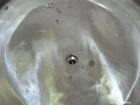 Used Groen Tank, 500 Gallon, Model SP, 304 Stainless Steel, Vertical. Approximate 54” diameter x 55” straight side. Open top with ½ hinged cover, dished bottom. 2” Center bottom outlet. Mounted on 4 ...