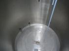 Used Hartel Tank, 500 Gallon, 304 Stainless Steel, Vertical. 48