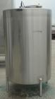 Used Hartel Tank, 500 Gallon, 304 Stainless Steel, Vertical. 48