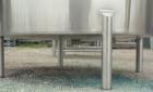 Used Hartel Tank, 500 Gallon, 304 Stainless Steel, Vertical. 48