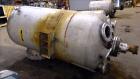 Used Hebeler Pressure Tank, 700 Gallon, 304L Stainless Steel, Vertical. 48