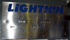 Used Hebeler Pressure Tank, 700 Gallon, 304L Stainless Steel, Vertical. 48