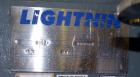 Used Hebeler Pressure Tank, 700 Gallon, 304L Stainless Steel, Vertical. 48