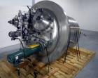 Used Lee Industries Pressure Tank, 525 Gallon, Model 525 DBT. Stainless steel construction, approximately 4' diameter x 4' straight side, dish top and bottom. Internal rated 15 psi & Full Vacuum at 2...