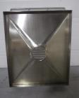 Used Lee Industries Pressure Tank, 525 Gallon, Model 525 DBT. Stainless steel construction, approximately 4' diameter x 4' straight side, dish top and bottom. Internal rated 15 psi & Full Vacuum at 2...