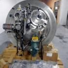 Used Lee Industries Pressure Tank, 525 Gallon, Model 525 DBT. Stainless steel construction, approximately 4' diameter x 4' straight side, dish top and bottom. Internal rated 15 psi & Full Vacuum at 2...