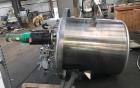 Used Lee Industries Mix Tank, 525 Gallon, Model 525 DBT, 316L Stainless Steel. Approximately 54