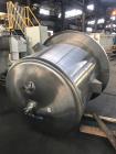 Used- Lee Industries Mix Tank, 525 Gallon, Model 525 DBT, 316L Stainless Steel. Approximately 54