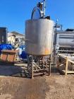 Used Lee 500 Gallon Jacketed Stainless Tank – Double Motion Agitation, 100 PSI, 3-Zone, 304 SS, 7.5 HP Drive