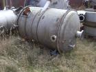 Used Modern Welding Pressure Tank, 500 Gallon, 316 Stainless Steel, Vertical. 48