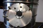 Used Mojonnier Brothers Tank, Size 443, Approximately 700 Gallons, 304 Stainless Steel, Vertical. Approximately 54
