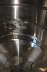 Used Mojonnier Brothers Tank, Size 443, Approximately 700 Gallons, 304 Stainless Steel, Vertical. Approximately 54