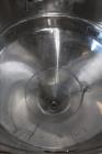 Used Mojonnier Brothers Tank, Size 443, Approximately 700 Gallons, 304 Stainless Steel, Vertical. Approximately 54