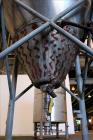 Used Mojonnier Brothers Tank, Size 443, Approximately 700 Gallons, 304 Stainless Steel, Vertical. Approximately 54