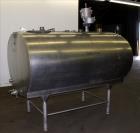 Used Mueller Cooling Tank, 500 Gallons, 304 Stainless Steel, Horizontal. Approximately 56