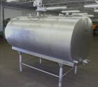 Used Mueller Cooling Tank, 500 Gallons, 304 Stainless Steel, Horizontal. Approximately 56