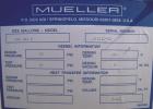 Unused- Mueller Pressure Tank, 500 Gallon, Model 
