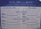 Unused- Mueller Pressure Tank, 500 Gallon, Model 