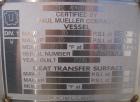 Unused- Mueller Pressure Tank, 500 Gallon, Model 