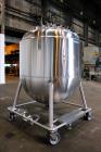 Used Mueller Pressure Tank, 2500 Liter(660.43) Gallon, Model Z 2500, 316L Stainless Steel, Vertical. 60