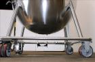 Used Mueller Pressure Tank, 2500 Liter(660.43) Gallon, Model Z 2500, 316L Stainless Steel, Vertical. 60