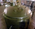 Used 2500 Liter Stainless Steel Mueller Water Jacketed Tank