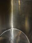 Used Tank, Approximately 1,100 Gallon, 304 Stainless Steel, Vertical.