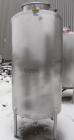 Used Lake Process Systems Tank, 500 gallon, model LPS-500, 304 stainless steel, vertical. 44