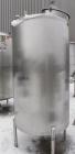 Used Lake Process Systems Tank, 500 gallon, model LPS-500, 304 stainless steel, vertical. 44