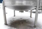 Used Lake Process Systems Tank, 500 gallon, model LPS-500, 304 stainless steel, vertical. 44