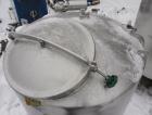 Used Lake Process Systems Tank, 500 gallon, model LPS-500, 304 stainless steel, vertical. 44