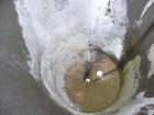 Used Lake Process Systems Tank, 500 gallon, model LPS-500, 304 stainless steel, vertical. 44