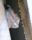 Used Tank, 550 Gallon, 316 Stainless Steel, Vertical. Approximately 66