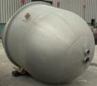 Used Tank, Approximately 1000 Gallon, 304 stainless steel. 78