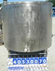 Used - Tank, 600 gallon, 316 stainless steel, vertical. 60
