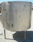 Used - Tank, 600 gallon, 316 stainless steel, vertical. 60