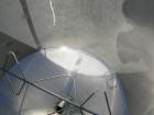 Used - Tank, 600 gallon, 316 stainless steel, vertical. 60