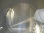 Used- Tank, 500 Gallon, 304 Stainless Steel, Vertical. 52