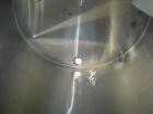 Used- Tank, 500 Gallon, 304 Stainless Steel, Vertical. 52