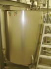 Used Tank, 500 Gallon, Stainless Steel. 50