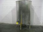 Used Tank, 500 Gallon, Stainless Steel, Vertical. 47