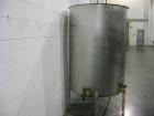 Used Tank, 500 Gallon, Stainless Steel, Vertical. 47