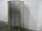 Used Tank, 500 Gallon, Stainless Steel, Vertical. 47