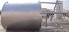 Used Tank, 600 Gallon, 304 Stainless Steel, Vertical. 54