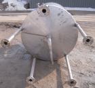 Used Tank, 600 Gallon, 304 Stainless Steel, Vertical. 54