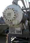 Used Hebeler Pressure Tank, 940 Gallons, 316L Stainless Steel, Horizontal. 42’’ diameter x 144’’ straight side, 2 to 1 elliptical heads. Internal rated 75/FV psi at 300 deg.f., and –20 deg.f. at 75/F...