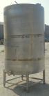 Used Tank, 825 Gallon, 304 Stainless Steel, Vertical. Approximately 55-1/2